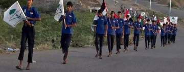 مسير لطلاب مركز الشهيد الصماد بمديرية بيت الفقيه