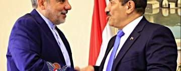 وزير الخارجية يتسلم أوراق اعتماد سفير إيران