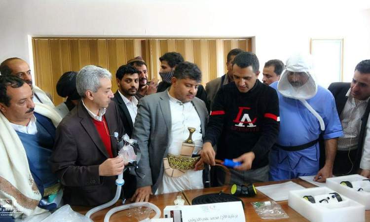 صناعة أول جهاز تنفس صناعي في اليمن