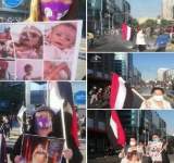 متظاهرون في تشيلي يطالبون بسرعة أنهاء العدوان على اليمن