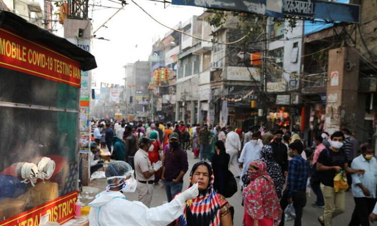 الهند تسجل أكثر من 44 ألف حالة إصابة جديدة بكورونا