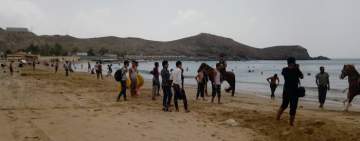 غرق اربعة تلاميذ في ساحل عدن