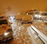 اسبانيا:الثلوج توقف حركة المرور والقطارات وتغلق مطار مدريد