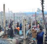 حريق يدمر 550 منزلا في بنغلاديش