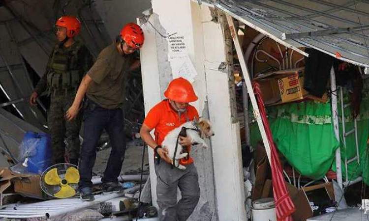 زلزال بقوة 6,3 درجة يضرب الفلبين
