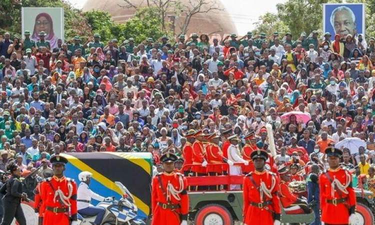 45 قتيلا في تدافع خلال مراسم تأبين رئيس تنزانيا الراحل