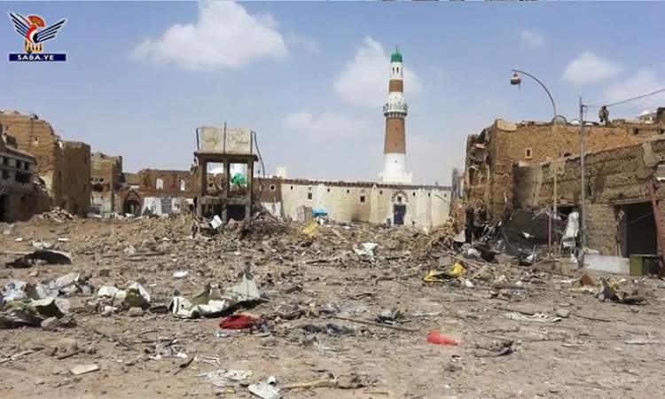 أكثر من 303 مساجد استهدفا العدوان بصعدة