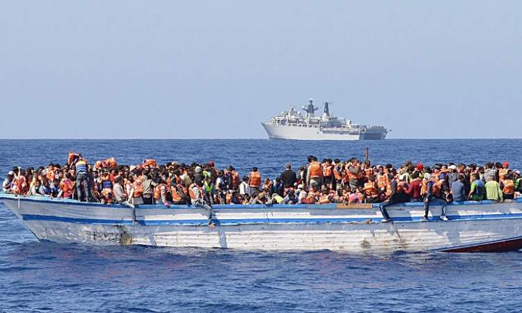 فقدان اكثر من 40 وانقاذ 80 مهاجرا اثر غرق مركبهم قبالة سواحل تونس