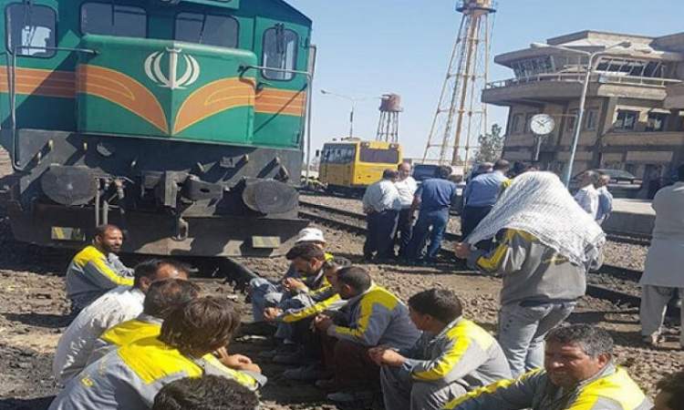 تعطل أنظمة السكة الحديد في إيران 