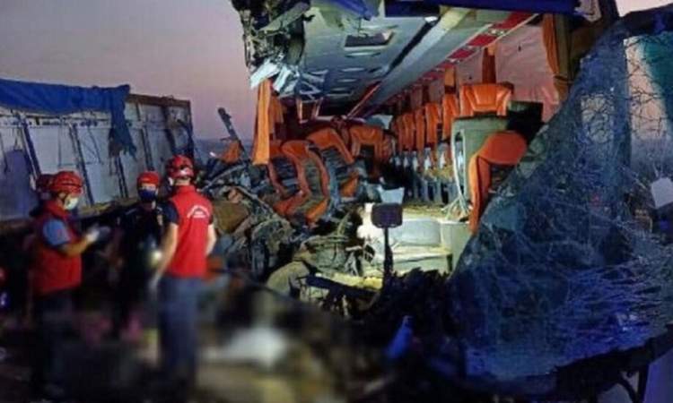 مقتل واصابة 40شخصا بحادث سير مروع بتركيا