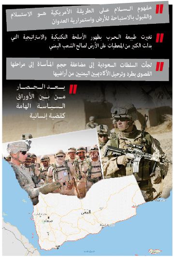 التواجد العسكري الأمريكي البريطاني على الأراضي اليمنية احتلال مكتمل الأركان