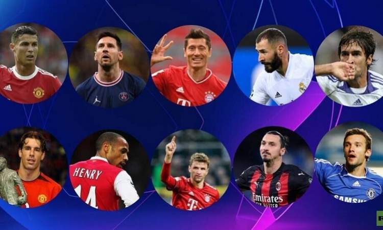 قائمة أفضل هدافي دوري أبطال أوروبا عبر التاريخ