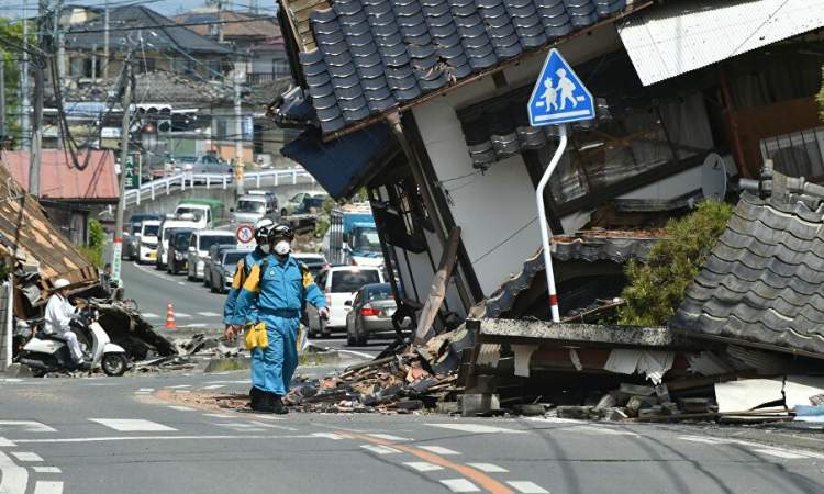 زلزال قوي يضرب طوكيو