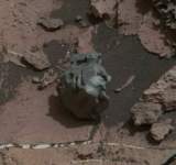 حجر نيزكي سقط في المريخ