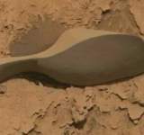 ملعقة طبيعية على سطح المريخ