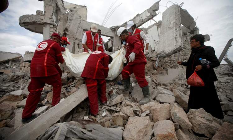 موقع فرنسي يحصي 246 الف غارة جوية سقطت على اليمن
