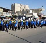 مسيرة وعروض كشفية لطلاب المراكز الصيفية في صنعاء