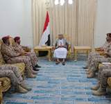 الرئيس المشاط يستعرض مع اللجنة العسكرية برئاسة اللواء الرزامي نتائج مفاوضات العاصمة عمّان