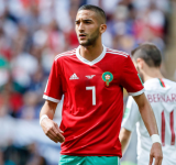 زياش يصل إلى الرباط للالتحاق بمعسكر المنتخب المغربي