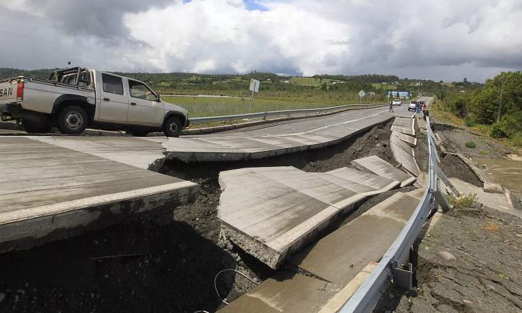 زلزال بقوة 5.7 درجة يضرب تشيلي