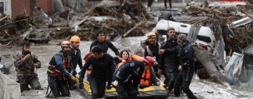 قتلى بفيضانات مدمرة في تركيا