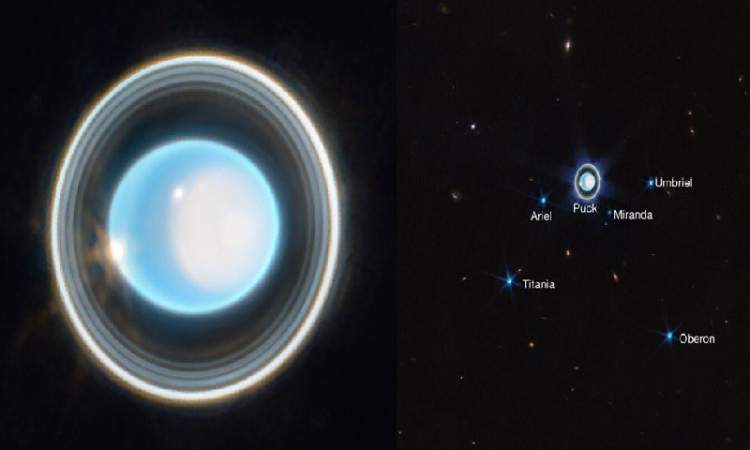 ناسا تكشف عن أول مشاهد قريبة لكوكب أورانوس 
