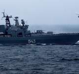 المحيط الهادئ يشهد مناورة بحرية بمشاركة اكثر من 60 سفينة روسية 