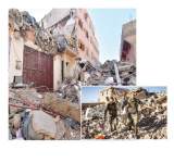 ارتفاع عدد ضحايا الزلزال في المغرب إلى 2122 قتيلاً 2421 و جريحـاً