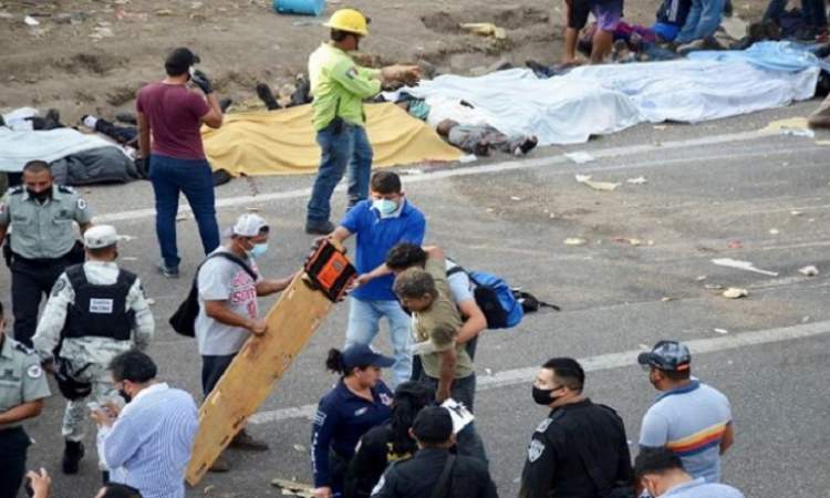 مقتل واصابة 17 مهاجراً كوبيين بحادث سير في المكسيك