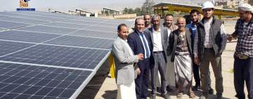 صنعاء تعلن موعد افتتاح اول محطة طاقة شمسية بقدرة 60 ك/وات