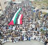 اليمنيون يعلنون النفير العام دعما لفلسطين والمقاومة 