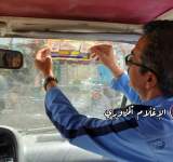 صنعاء : "اسم وصورة ورقم السائق!" على باصات الاجرة من اليوم .. صور
