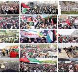 مظاهرات غاضبة في أنحاء العالم تنادي "الحرية لفلسطين" و "العقاب لإسرائيل"