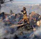 مصرع 14 شخصا في حريق بجنوب تشيلي