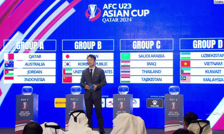 مجموعات قوية في قرعة كأس آسيا تحت 23 عاما