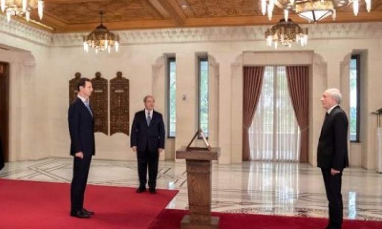 أول سفير سوري في الرياض بعد 13 عاما يؤدي اليمين القانونية