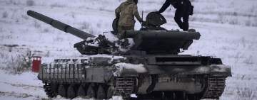 الفئران تتغذى على الاسلحة الغربية المرسلة لاوكرانيا 