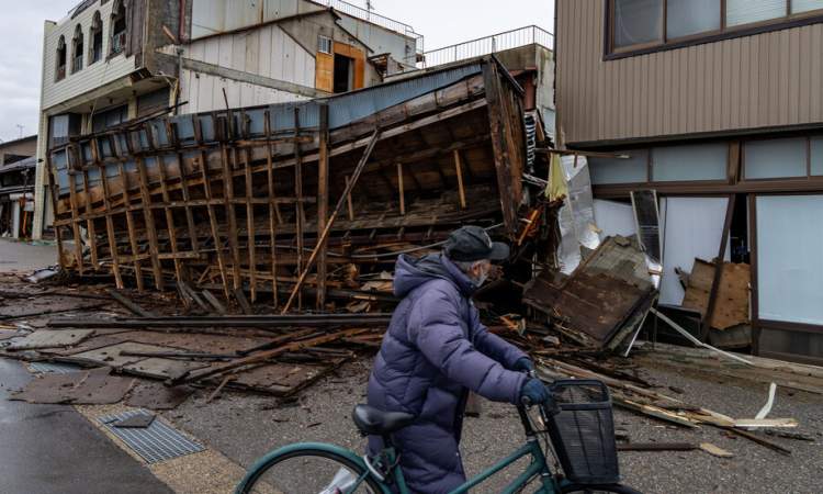زلزال قوي يضرب غرب اليابان وهيئة التنظيم النووي تصدر بيانا