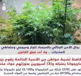 الداخلية الكويتية:ضبط مواطن من ال الصباح يزرع نبات الماريجوانا المخدر 