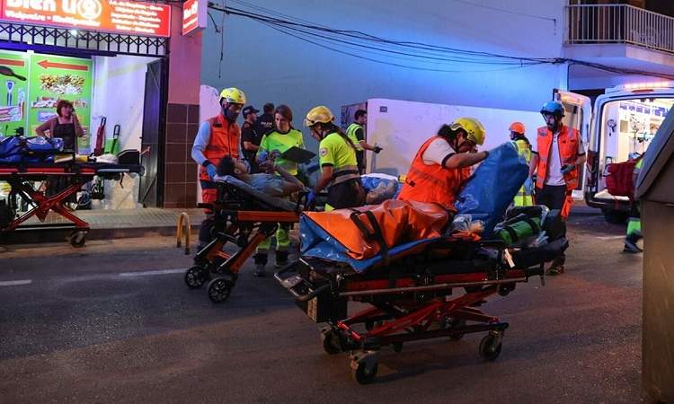 مصرع واصابة 20 شخصا بانهيار مبنى في جزيرة مايوركا الاسبانية 