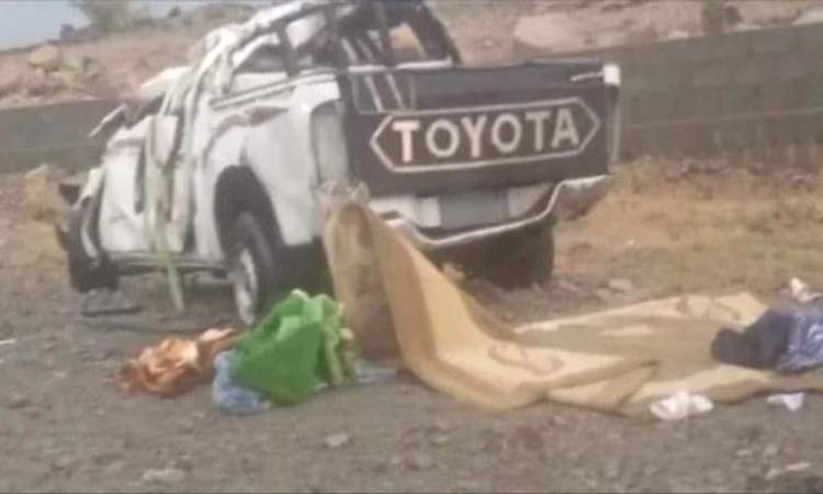 وفاة وإصابة 7 يمنيين من أسرة واحدة بالسعودية