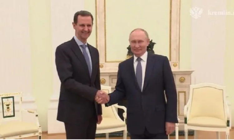بوتين للأسد في موسكو: الوضع في الشرق الأوسط يتجه نحو التصعيد